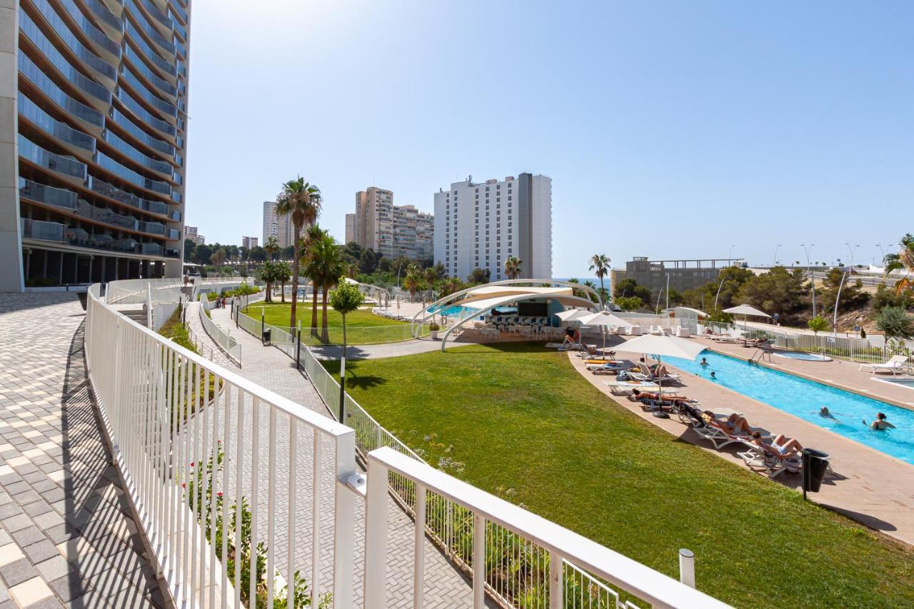 Sunset Waves Golden Apartments เบนิดอร์ม ภายนอก รูปภาพ