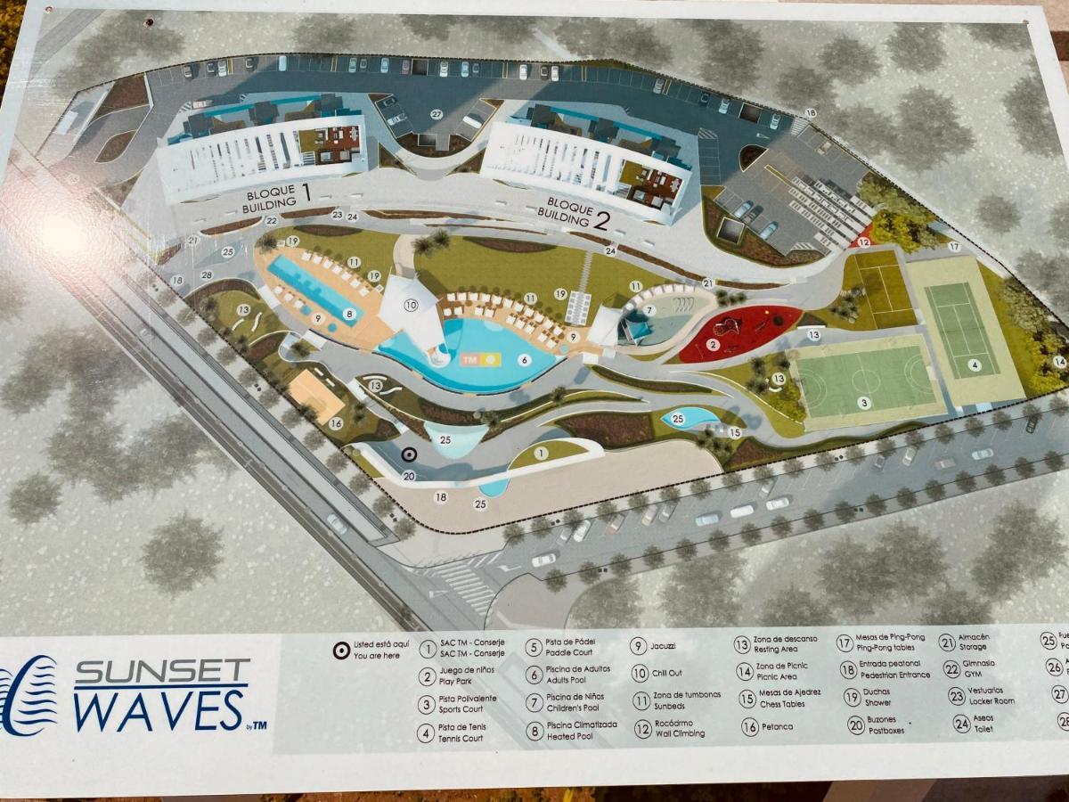 Sunset Waves Golden Apartments เบนิดอร์ม ภายนอก รูปภาพ